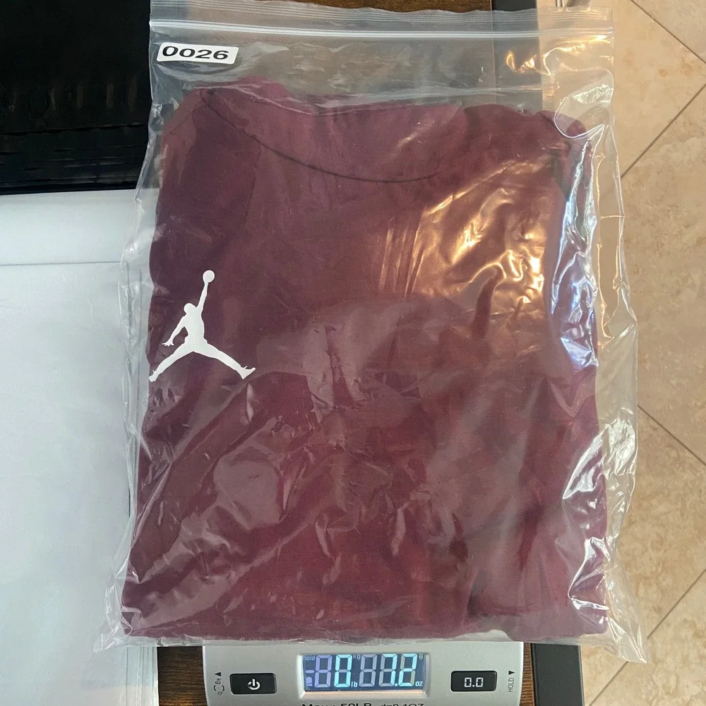 Jordan Training Hoodie Mens XS Burgundy Dri-Fit Long Sleeve Pullover AO9221-669